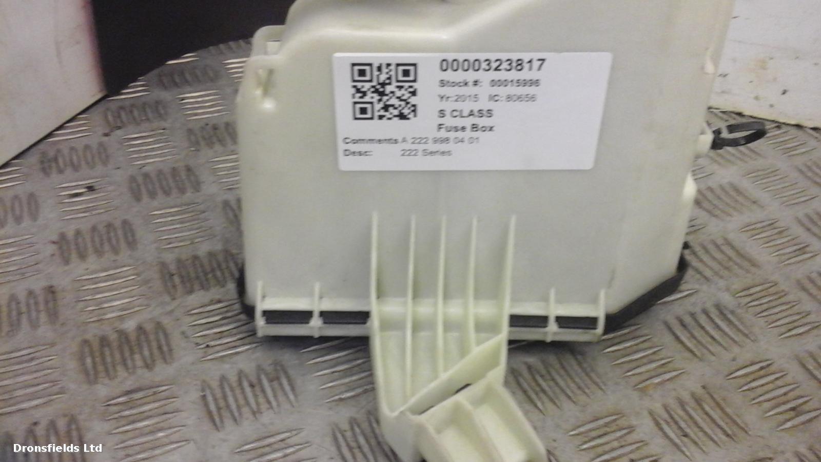View Auto part Fuse Box Mercedes S Class 2015