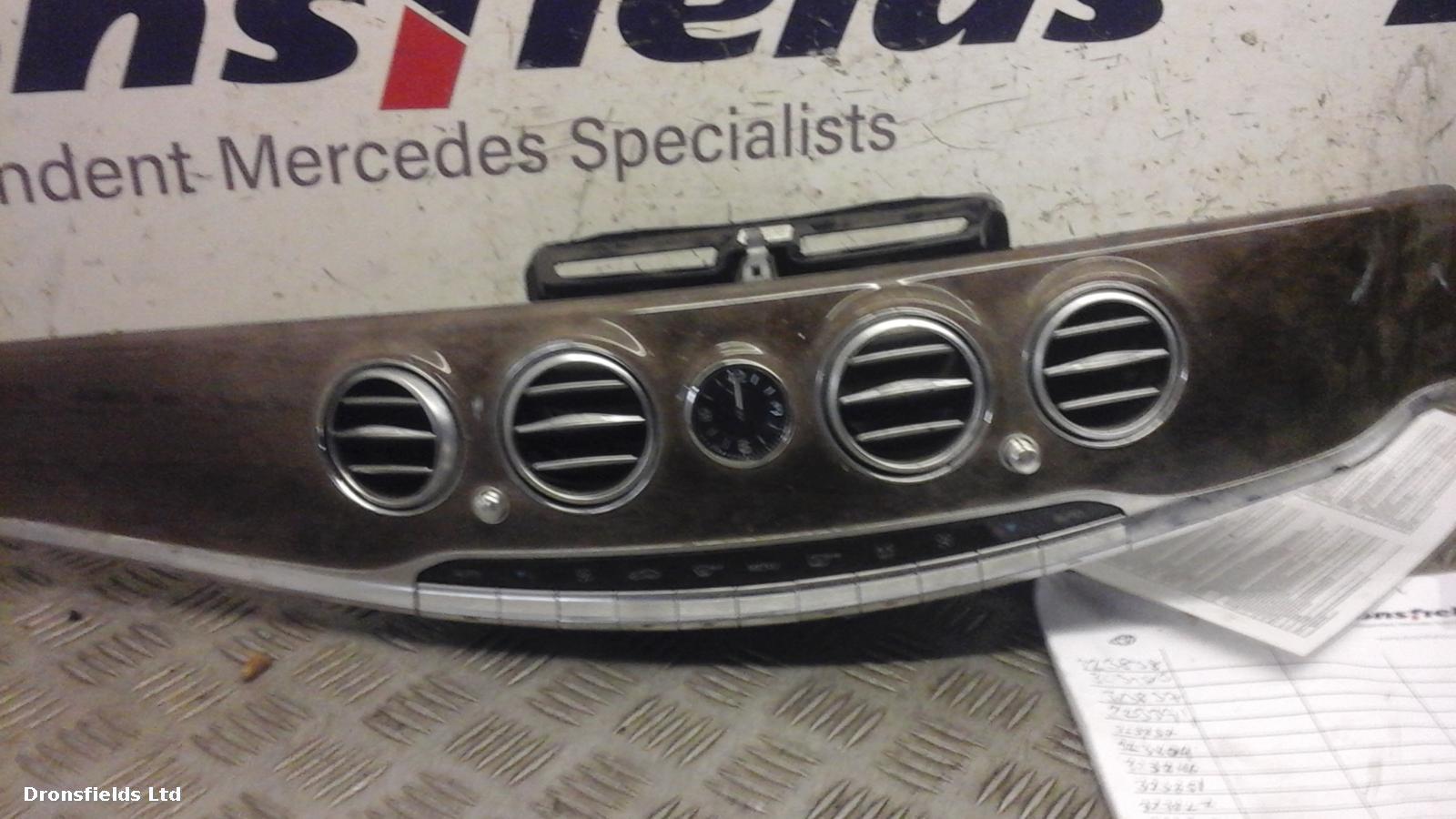 View Auto part Heater/AC Controller Mercedes S Class 2015