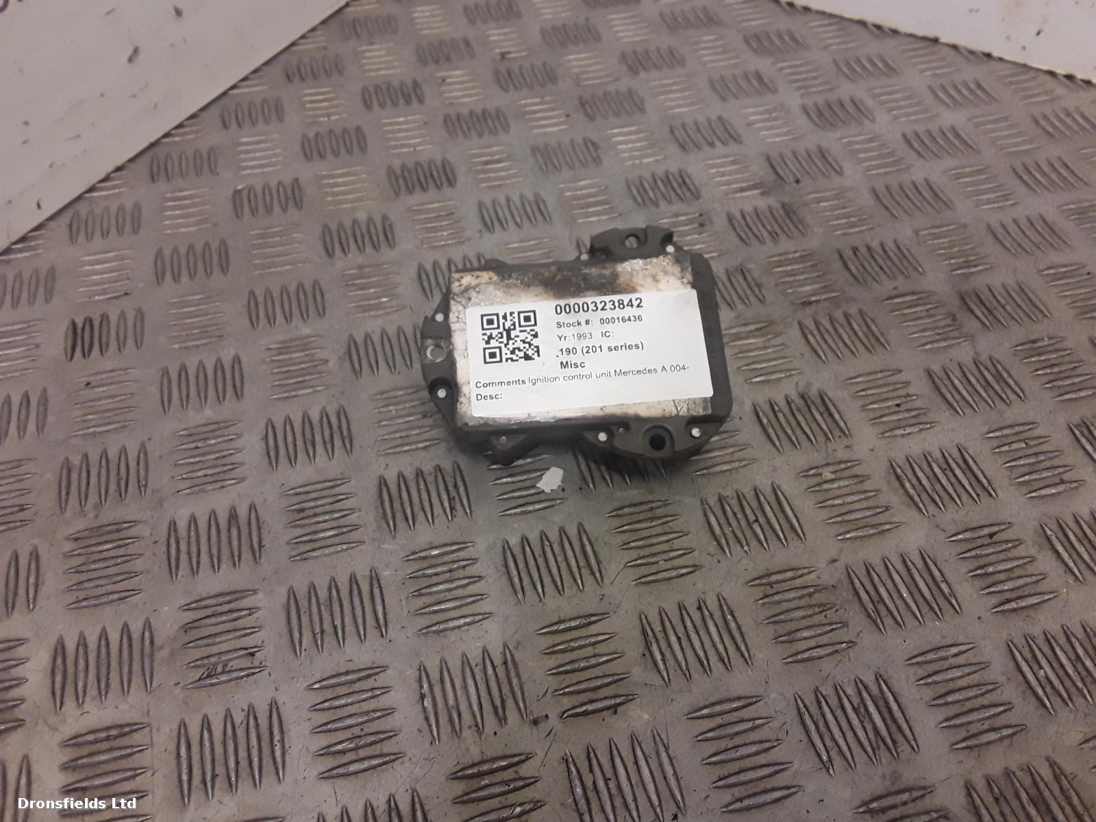 View Auto part Misc Mercedes 190 (201 Series) 1993