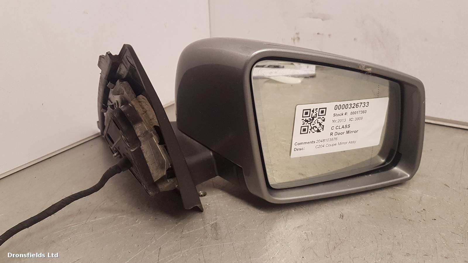 View Auto part R Door Mirror Mercedes C Class 2013