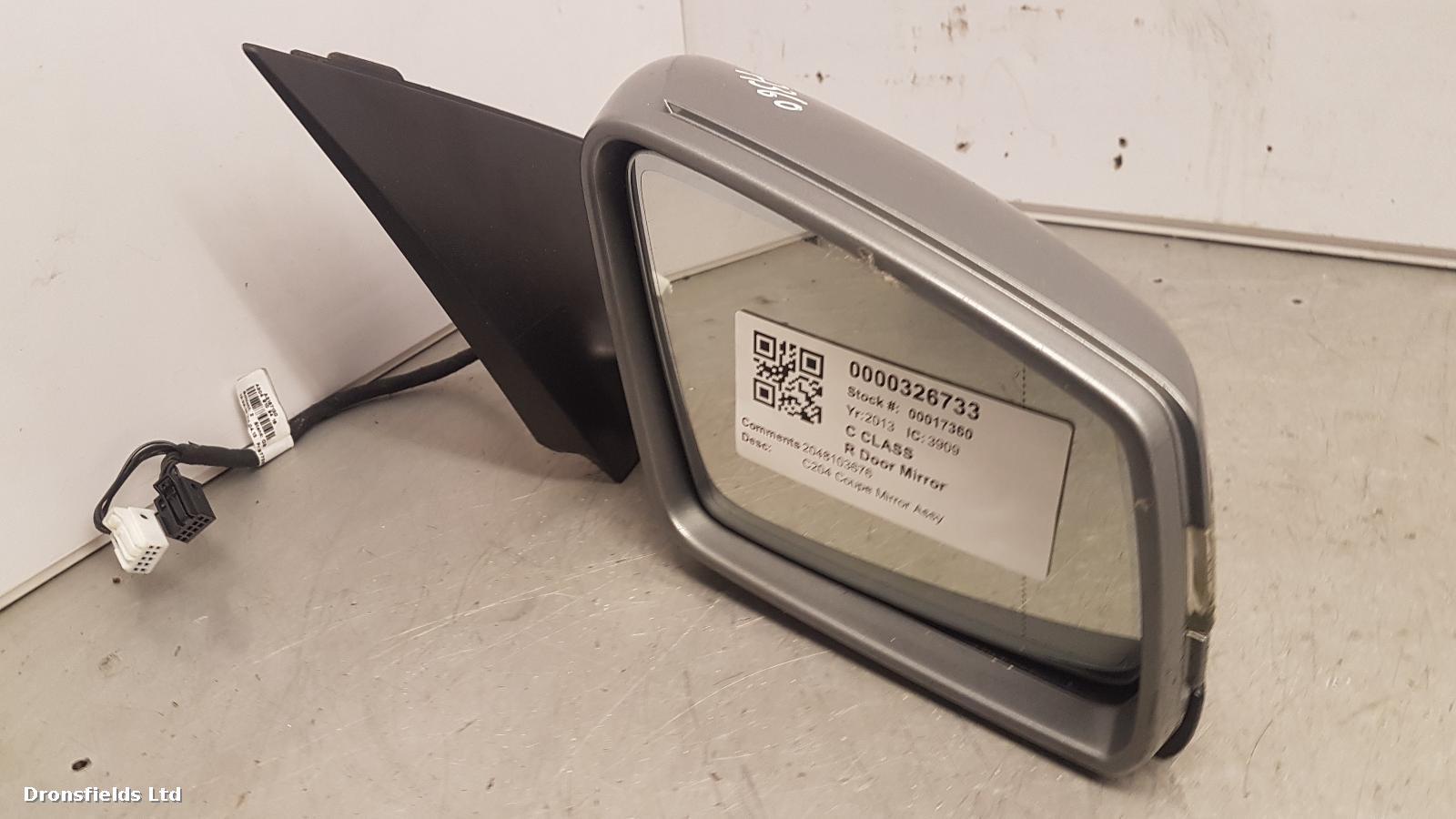 View Auto part R Door Mirror Mercedes C Class 2013