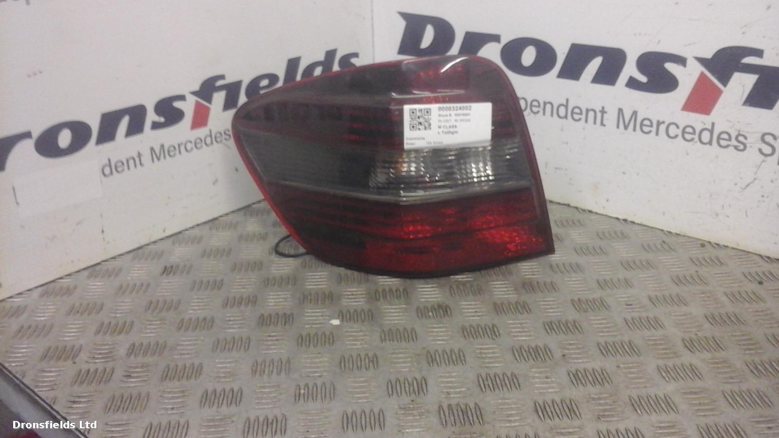 View Auto part L Taillight Mercedes M Class 2007