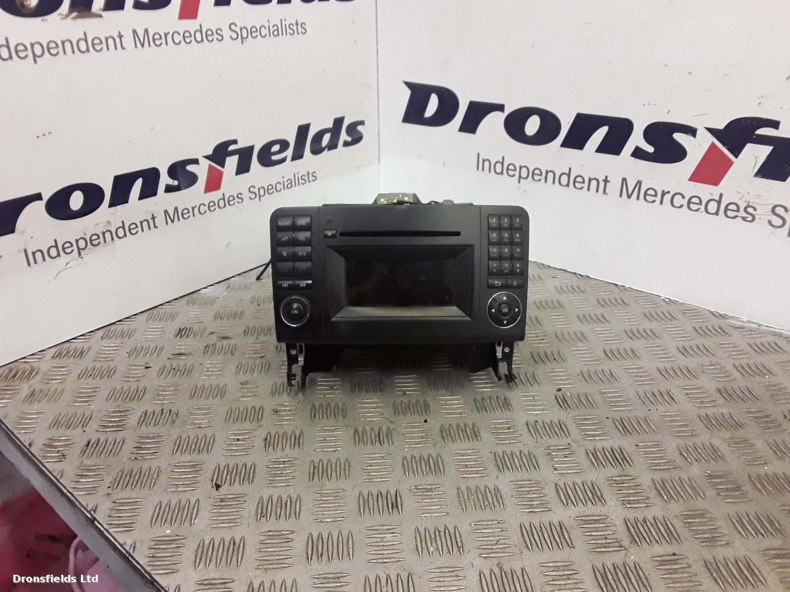 View Auto part Radio Display Mercedes M Class 2010