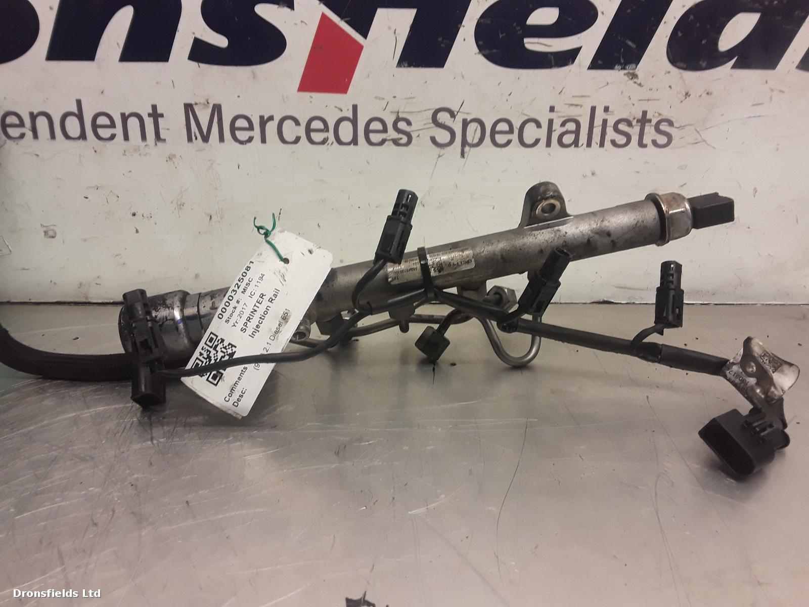View Auto part Injection Rail Mercedes Sprinter 2017