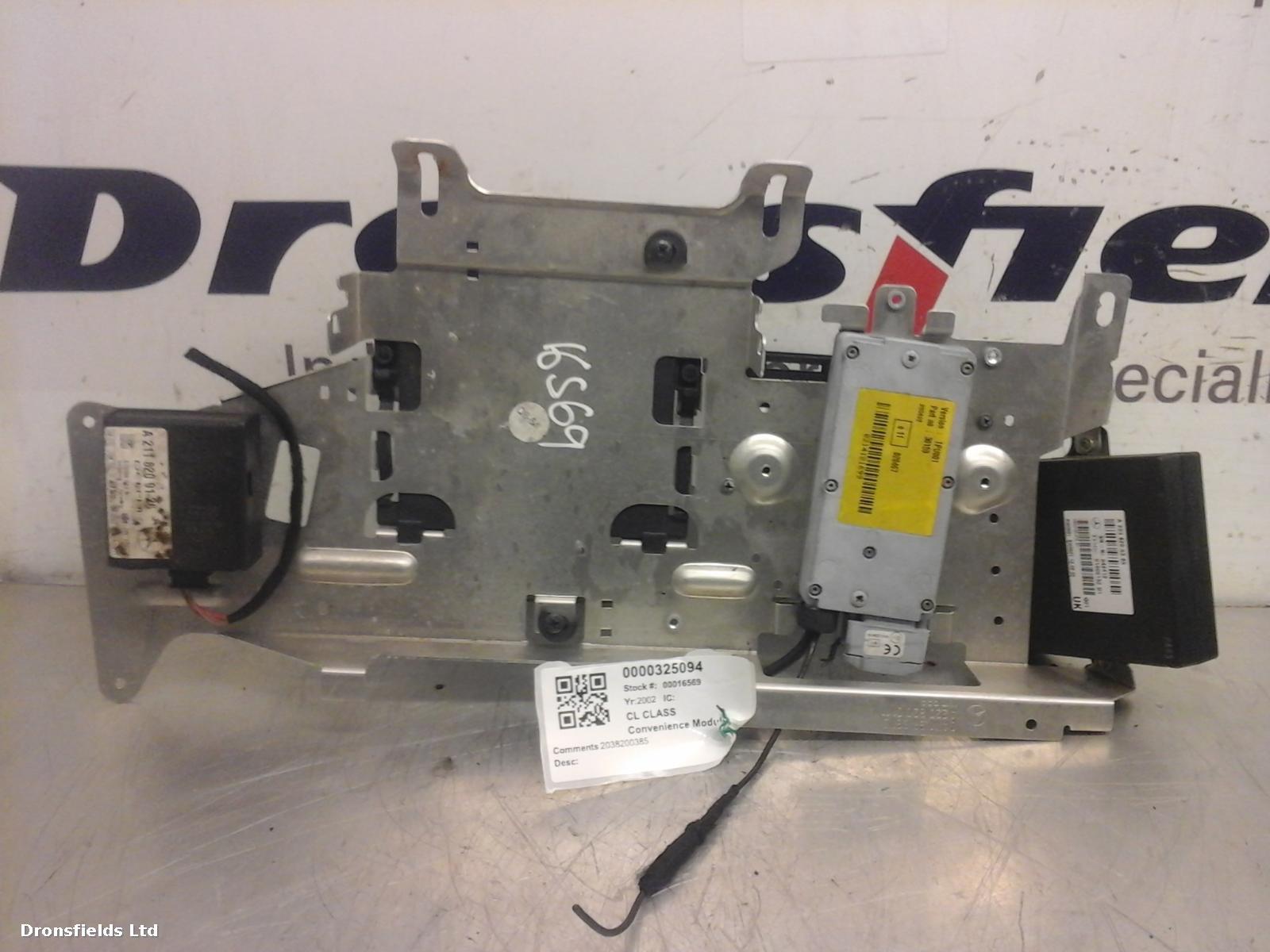 View Auto part Convenience Module Mercedes Cl Class 2002