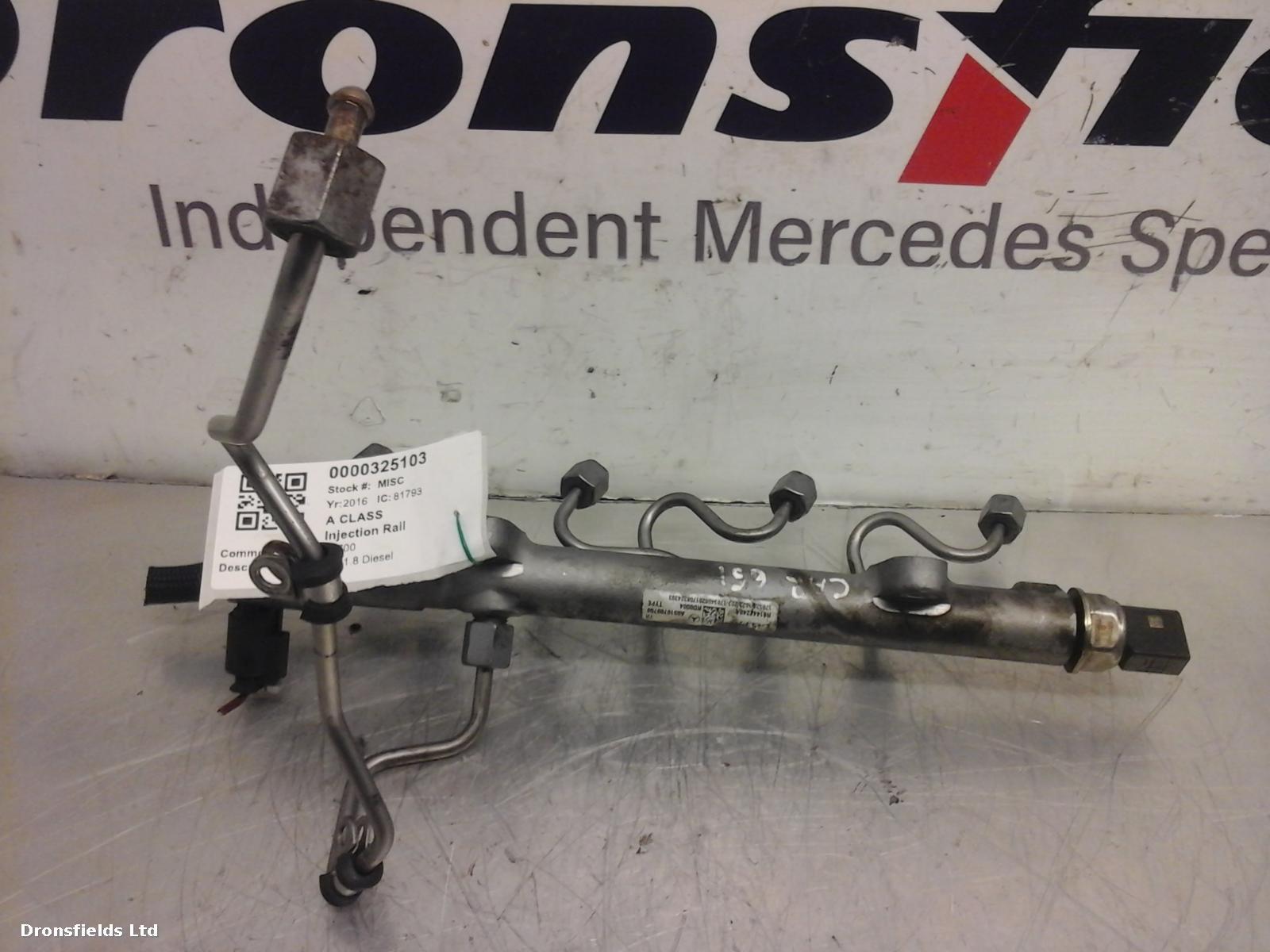 View Auto part Injection Rail Mercedes A Class 2016
