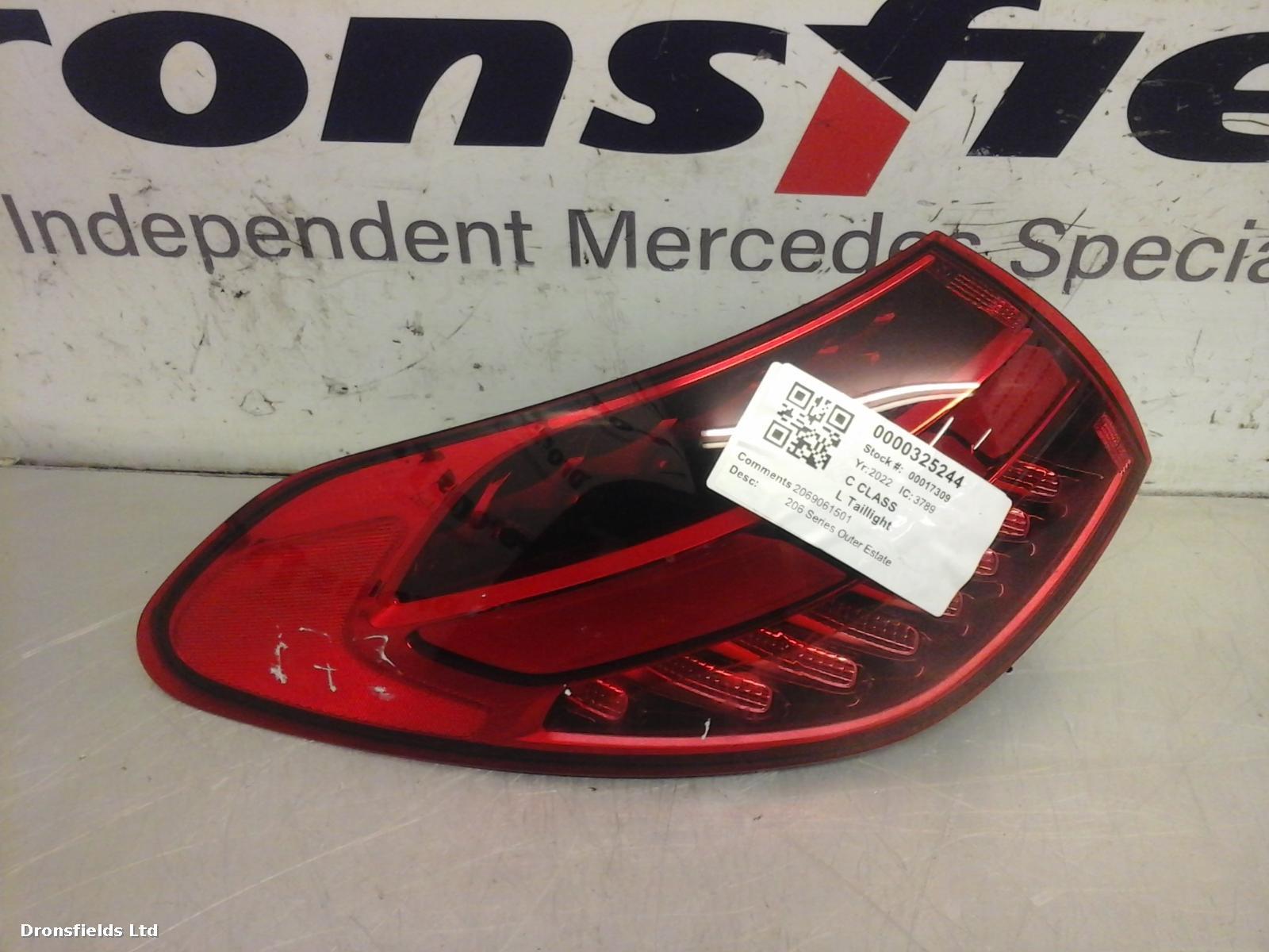 View Auto part L Taillight Mercedes C Class 2022