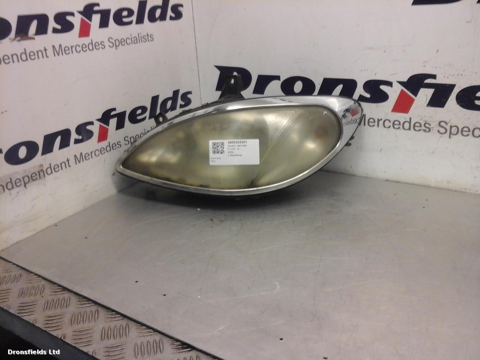 View Auto part L Headlamp Mercedes Vito 2006