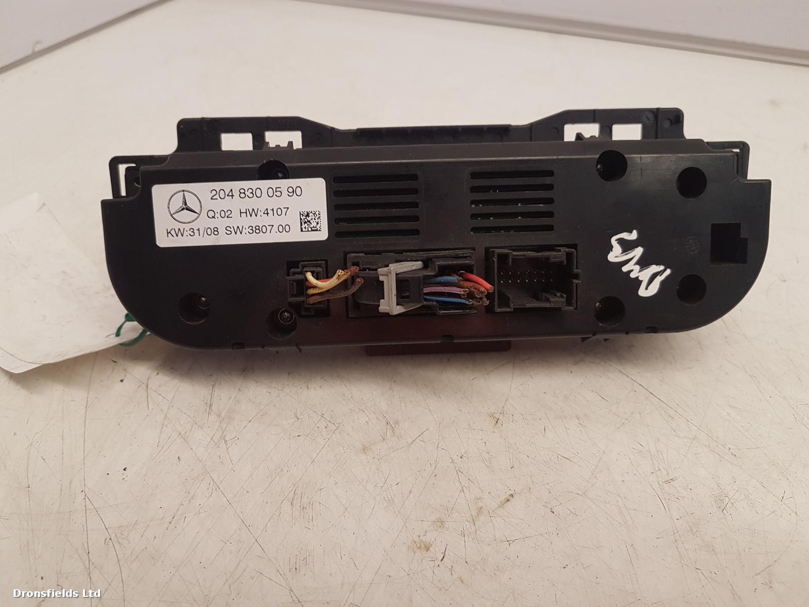 View Auto part Heater/AC Controller Mercedes C Class 2017