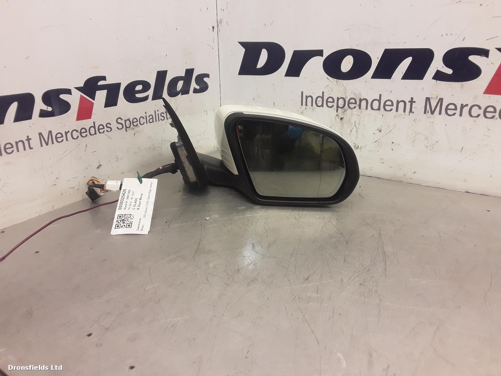 View Auto part R Door Mirror Mercedes C Class 2016