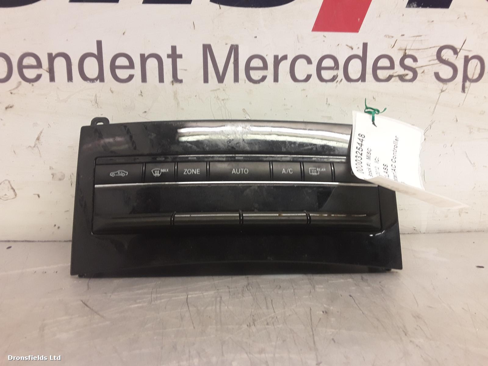 View Auto part Heater/AC Controller Mercedes E Class 2012