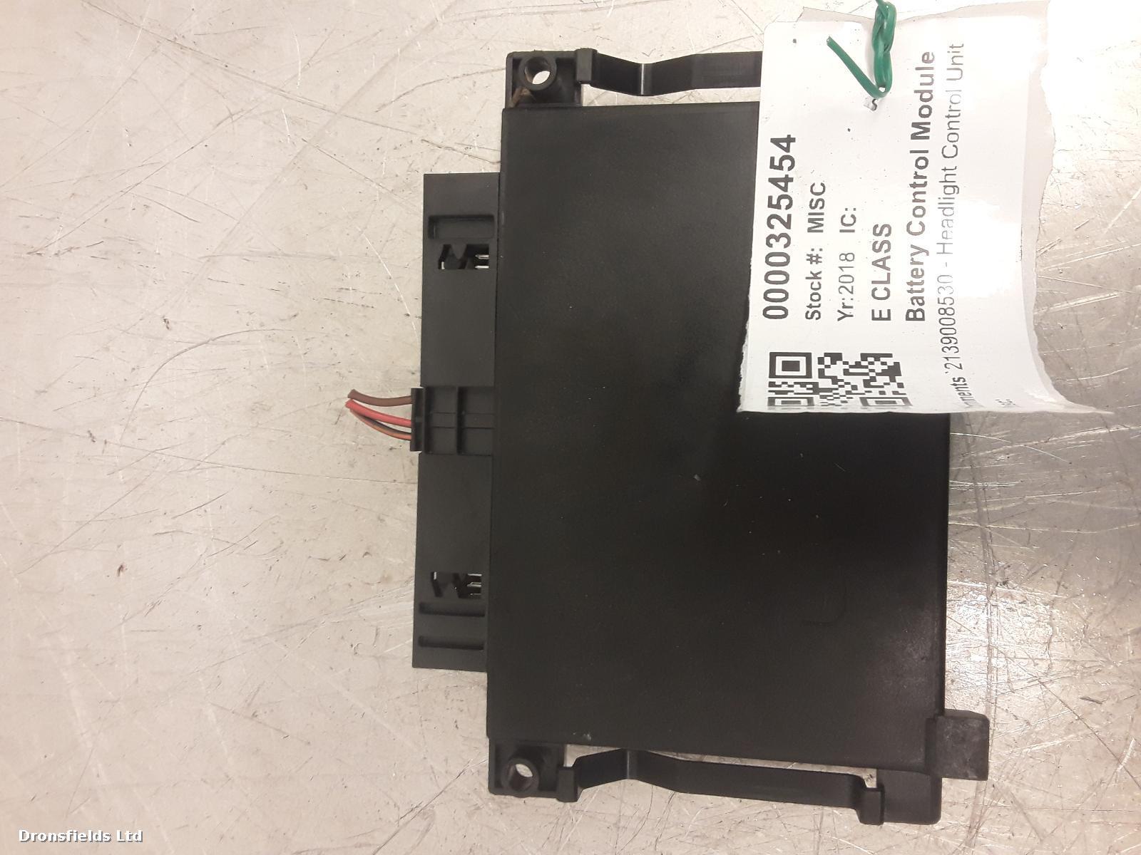 View Auto part Battery Control Module Mercedes E Class 2018