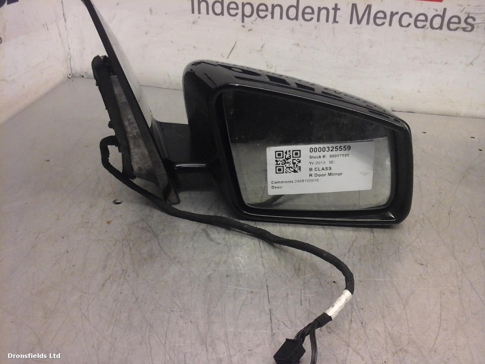 View Auto part R Door Mirror Mercedes B Class 2013