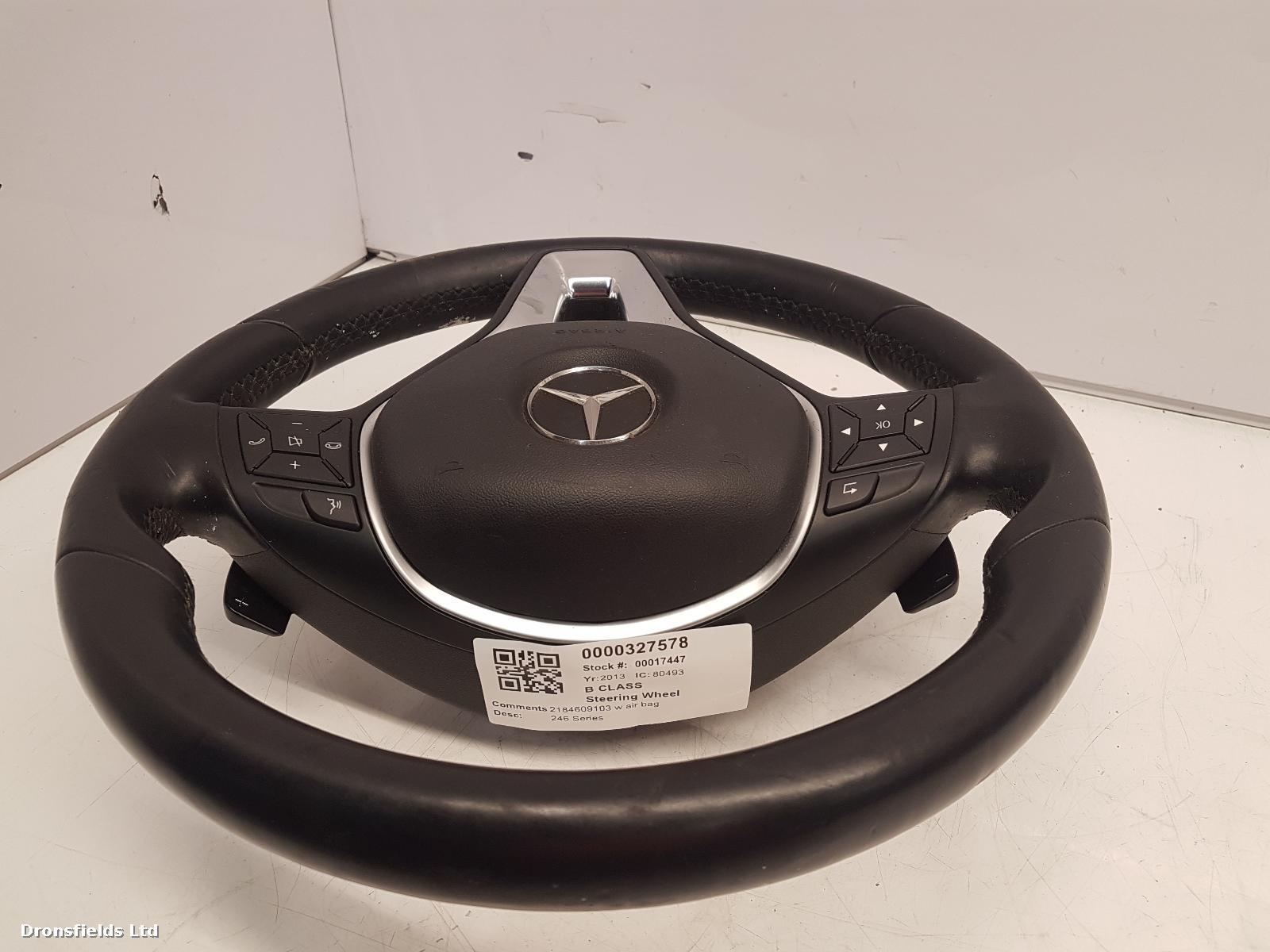 View Auto part Steering Wheel Mercedes B Class 2013