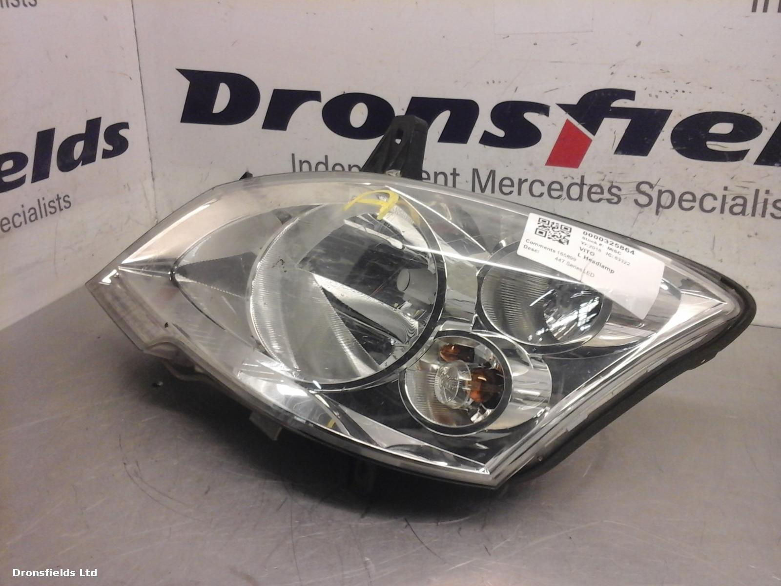 View Auto part L Headlamp Mercedes Vito 2018