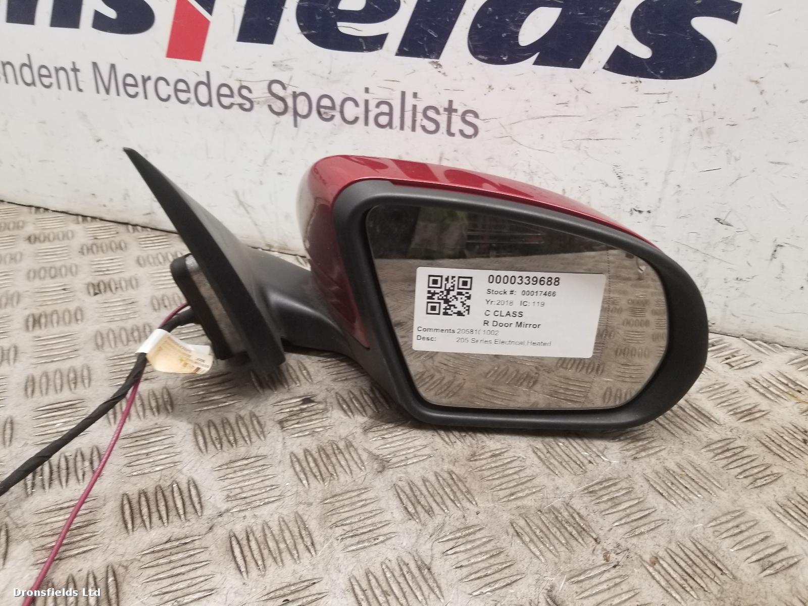 View Auto part R Door Mirror Mercedes C Class 2018
