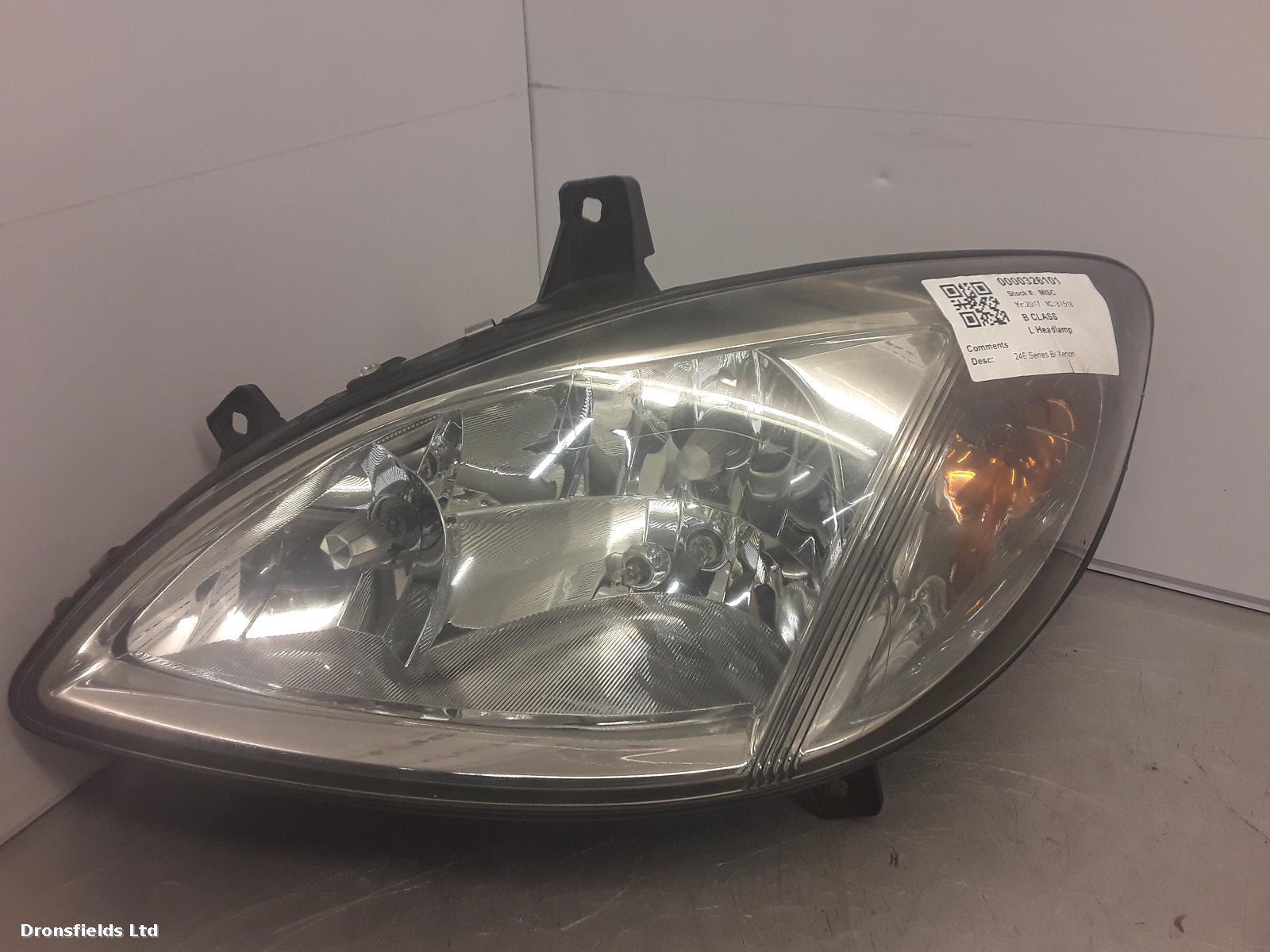 View Auto part L Headlamp Mercedes B Class 2017