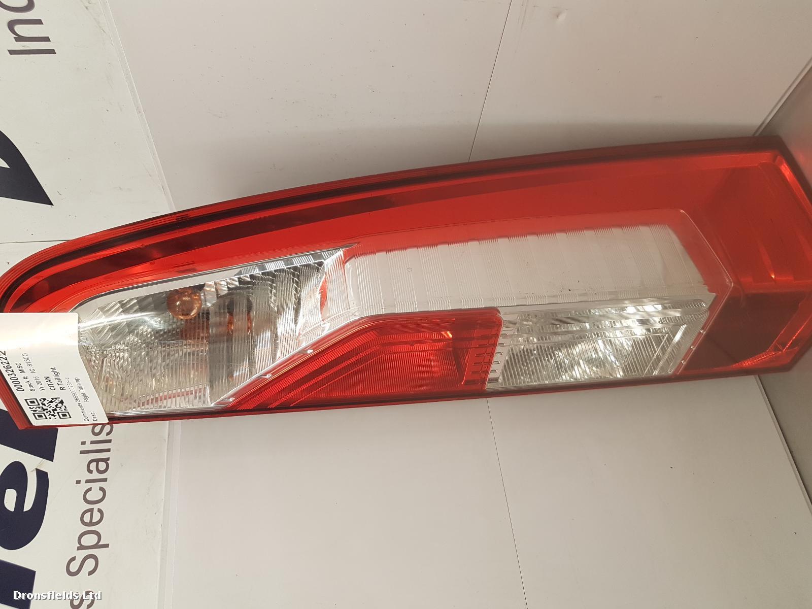 View Auto part R Taillight Mercedes Citan 2016