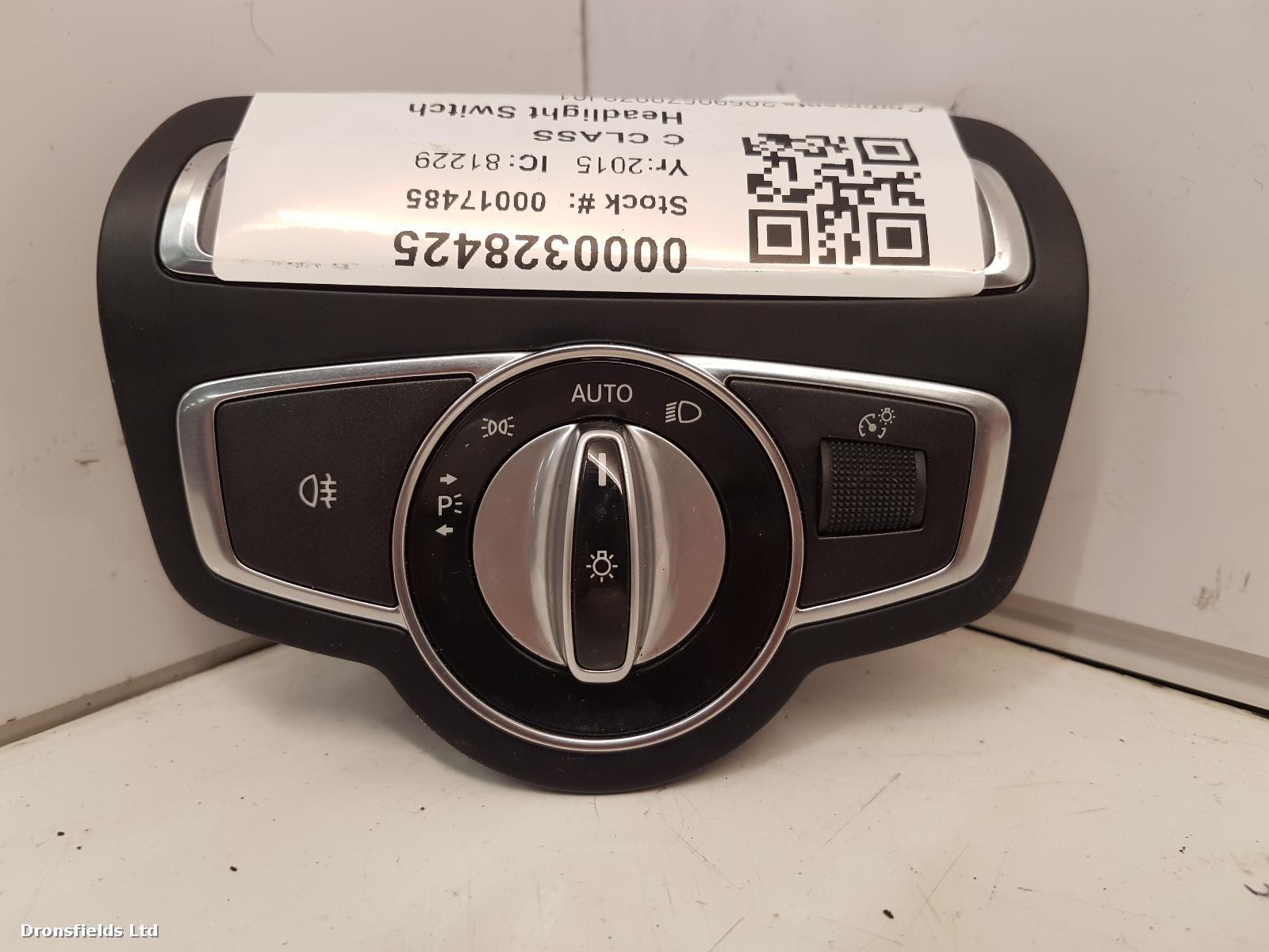 View Auto part Headlight Switch Mercedes C Class 2015