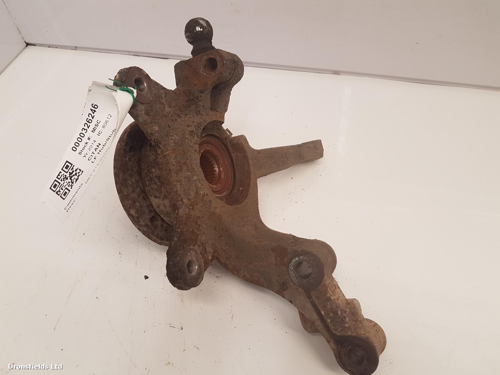View Auto part LF Hub/Stub Axle Assembly Mercedes Citan 2014