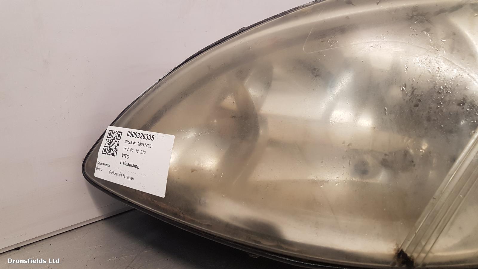 View Auto part L Headlamp Mercedes Vito 2008