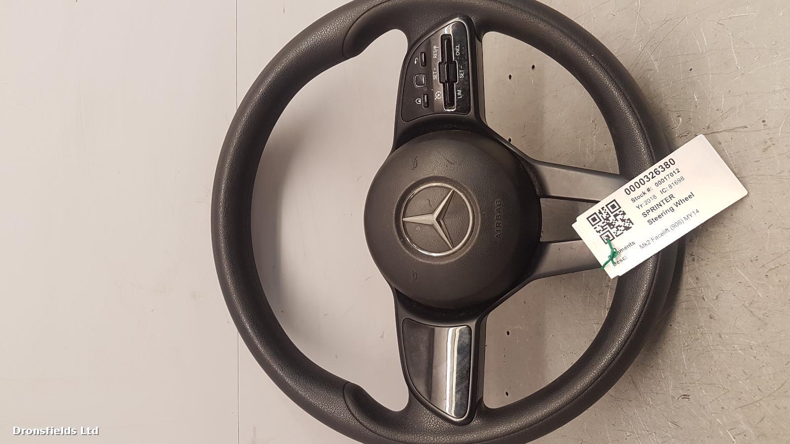 View Auto part Steering Wheel Mercedes Sprinter 2018