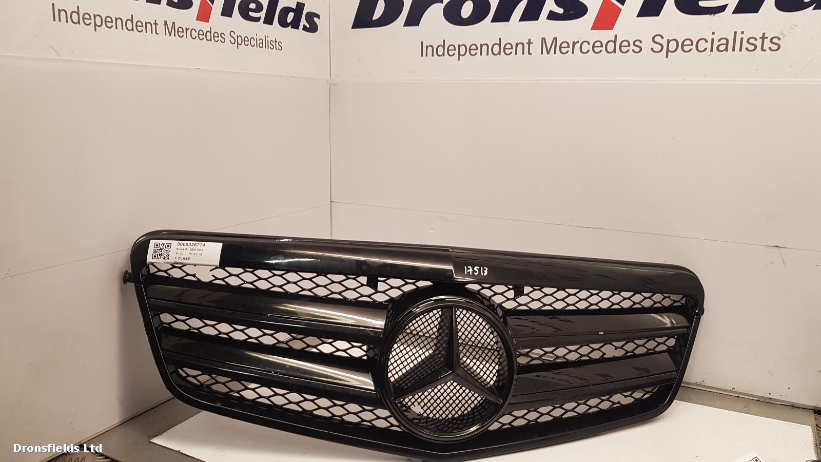 View Auto part Grille Mercedes E Class 2010