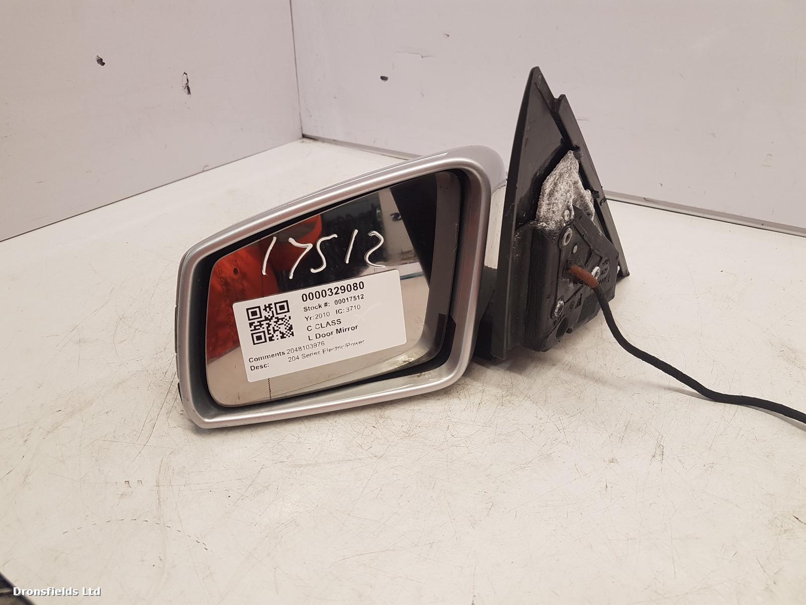 View Auto part L Door Mirror Mercedes C Class 2010