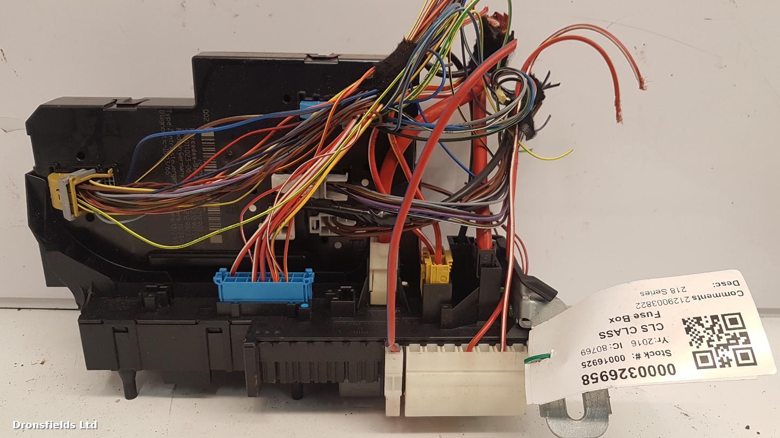View Auto part Fuse Box Mercedes Cls Class 2016