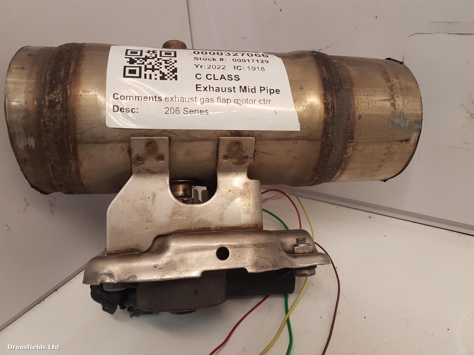 View Auto part Intermediate Pipe Mercedes C Class 2022