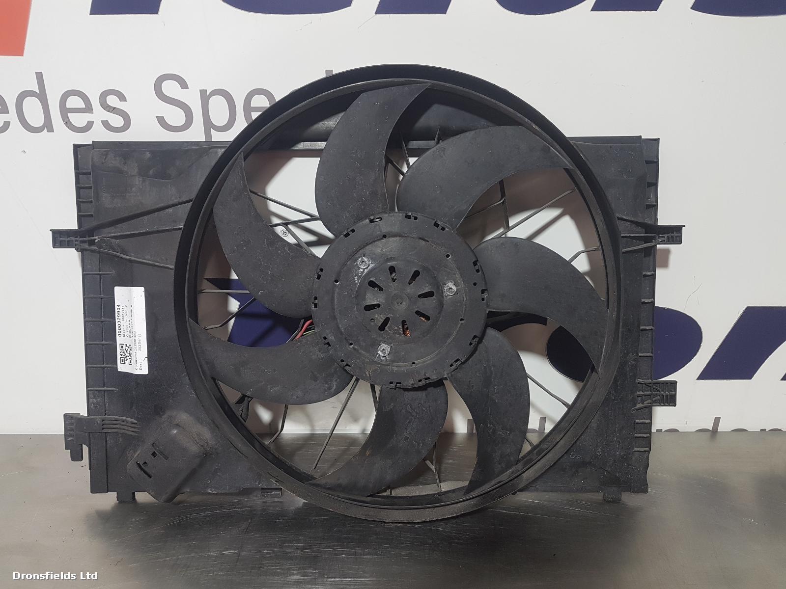 View Auto part Engine Cooling Motor Mercedes C Class 2005
