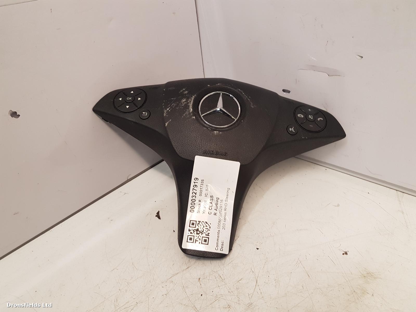 View Auto part R Air Bag Mercedes C Class 2008