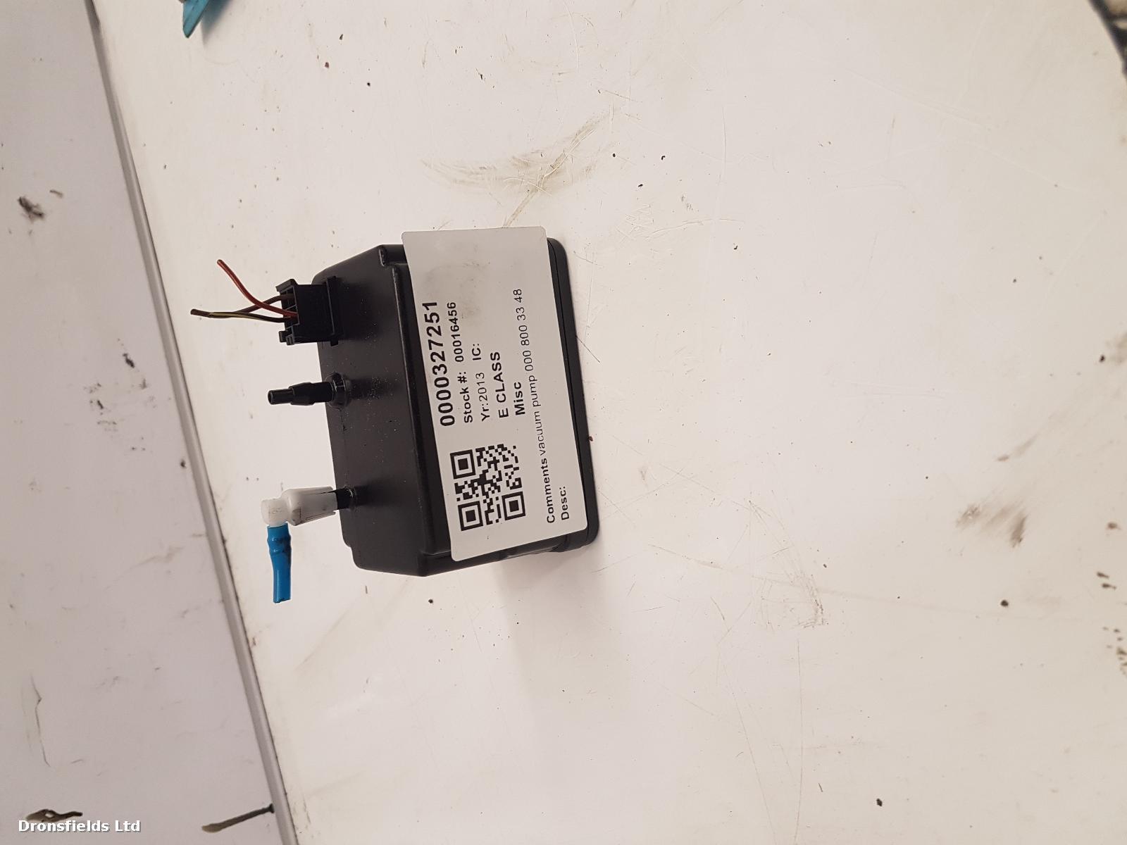 View Auto part Misc Mercedes E Class 2013