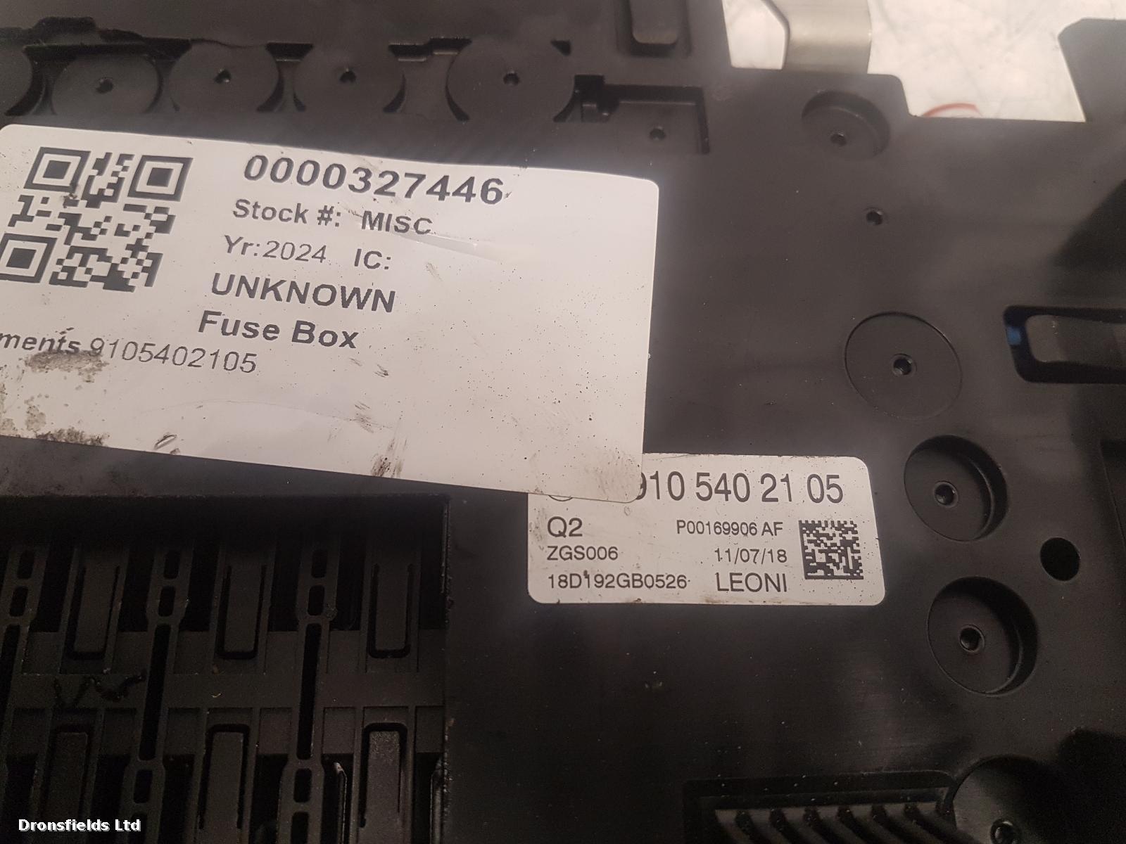 View Auto part Fuse Box Mercedes Sprinter 2023