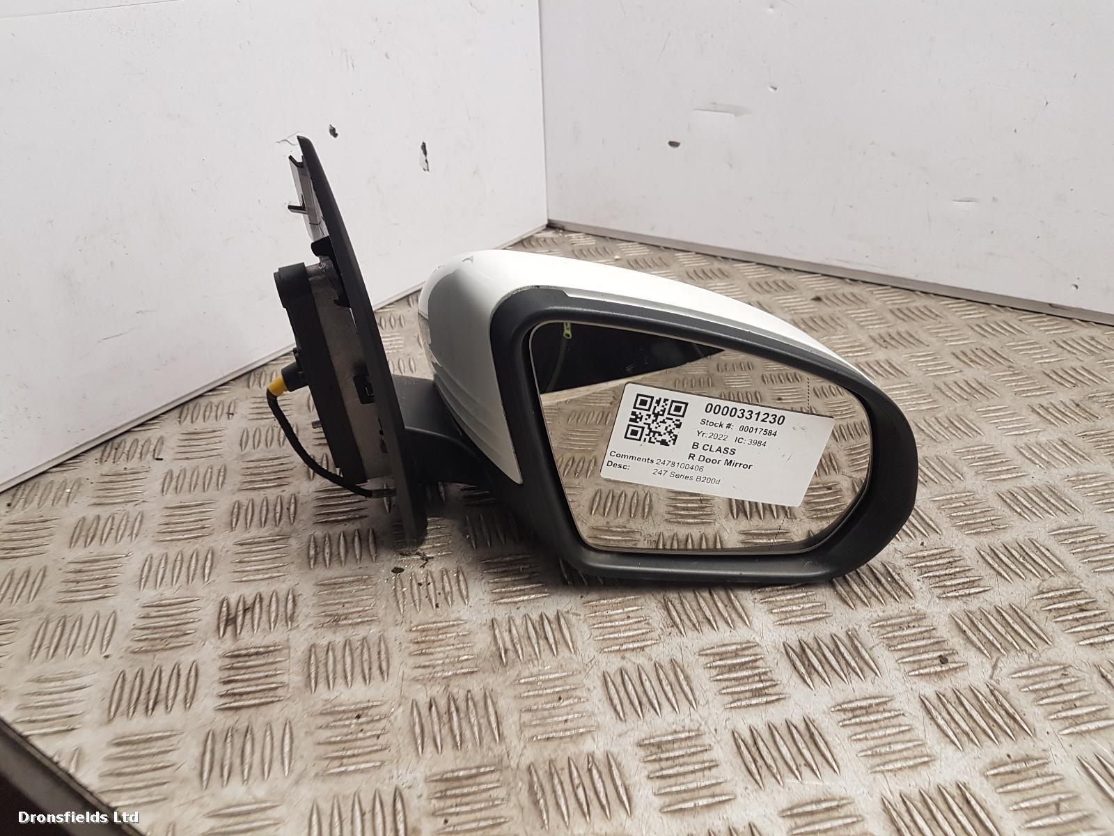 View Auto part R Door Mirror Mercedes B Class 2022
