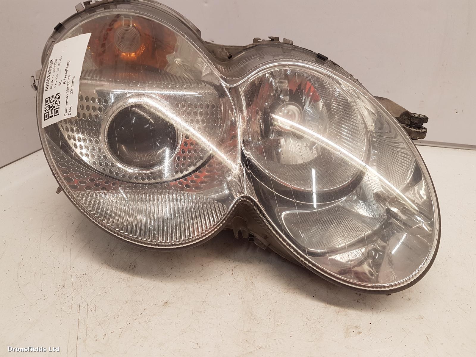 View Auto part R Headlamp Mercedes Sl 2006