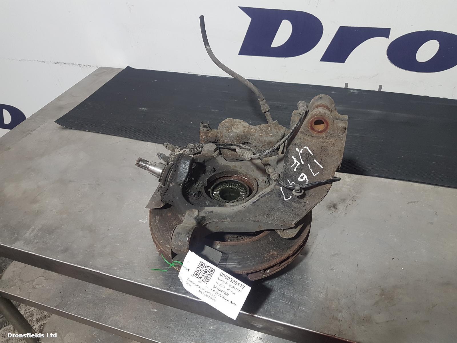 View Auto part LF Hub/Stub Axle Assembly Mercedes Sprinter 2019