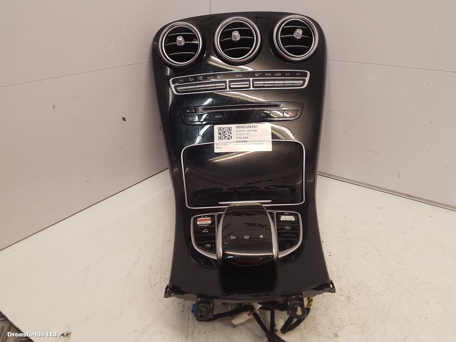 View Auto part Console Mercedes C Class 2015
