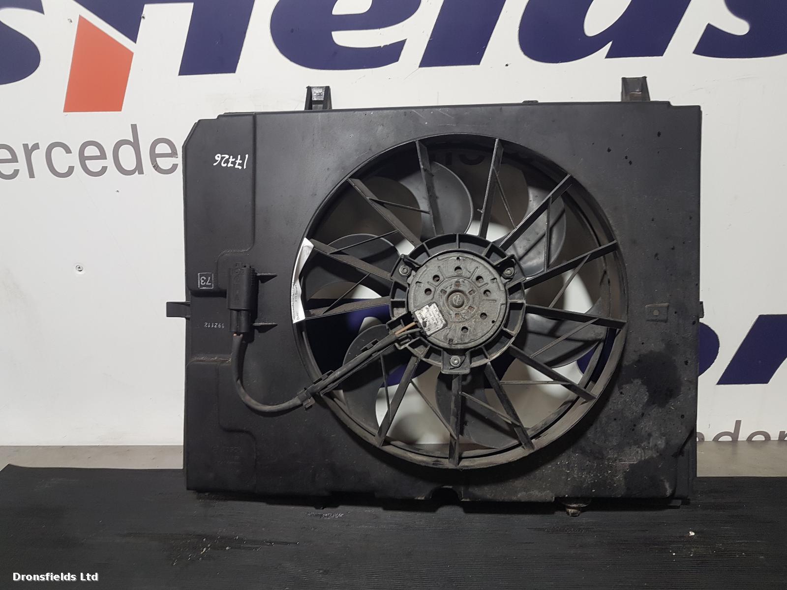 View Auto part Engine Cooling Motor Mercedes E Class 2002