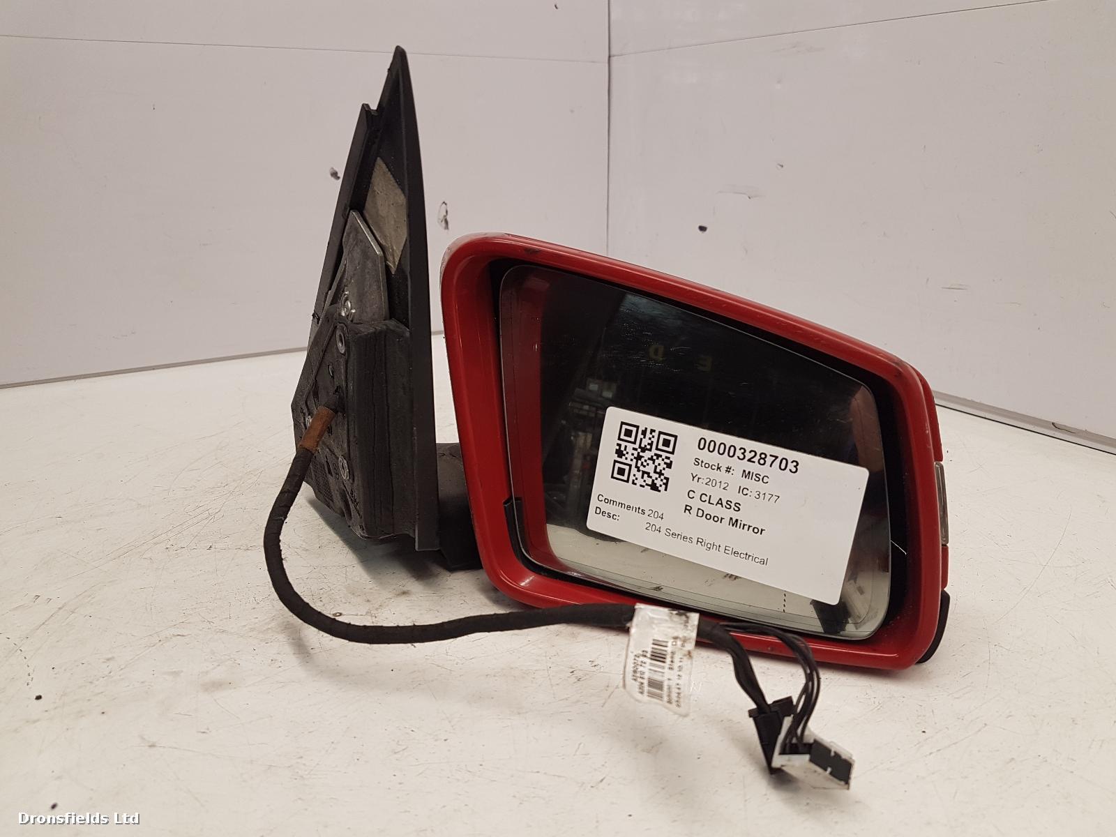 View Auto part R Door Mirror Mercedes C Class 2012