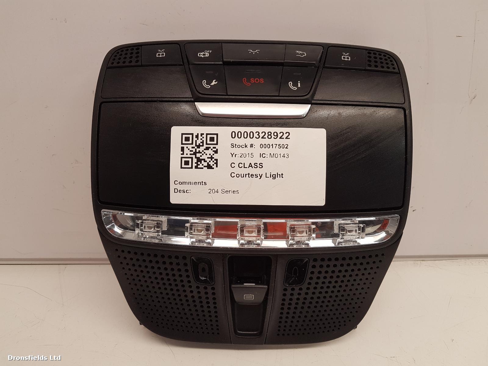 View Auto part Courtesy Light Mercedes C Class 2015