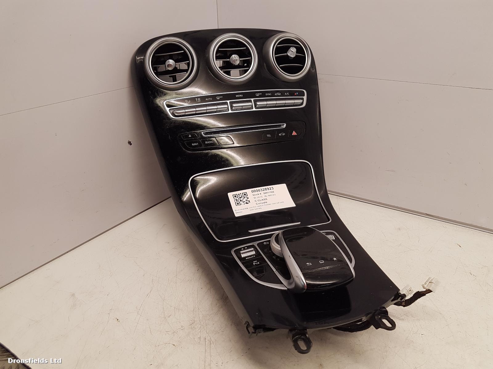 View Auto part Console Mercedes C Class 2015