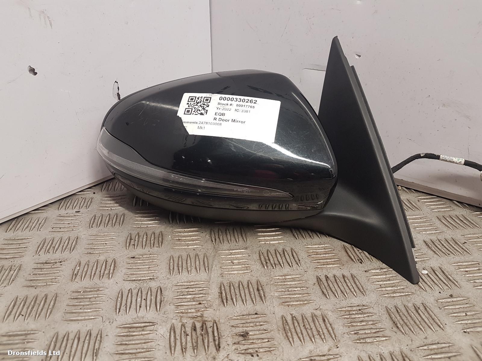 View Auto part R Door Mirror Mercedes Eqb 2022