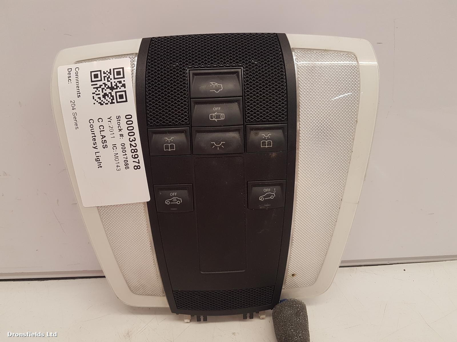 View Auto part Courtesy Light Mercedes C Class 2011