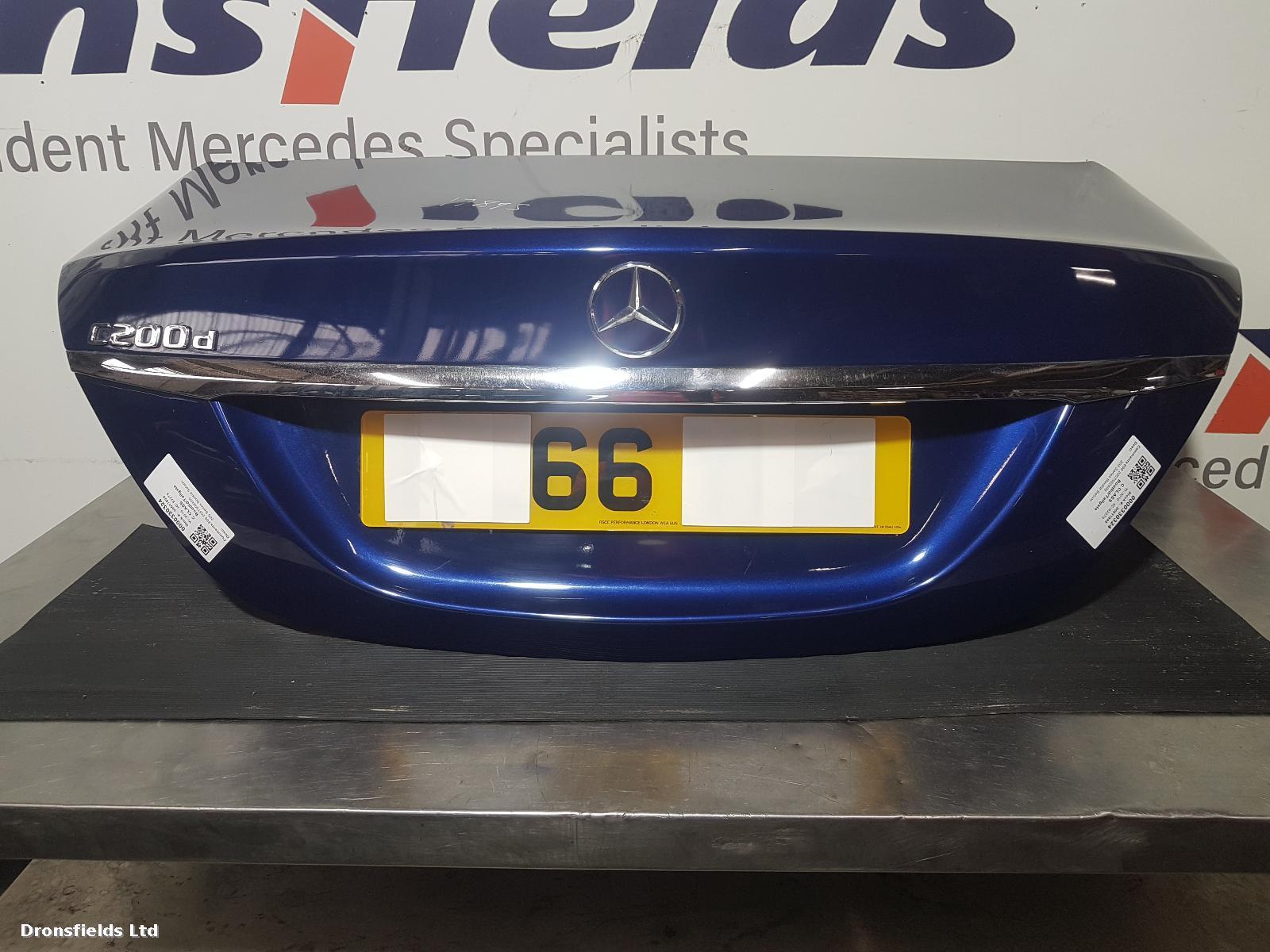 View Auto part Bootlid/Tailgate Mercedes C Class 2016