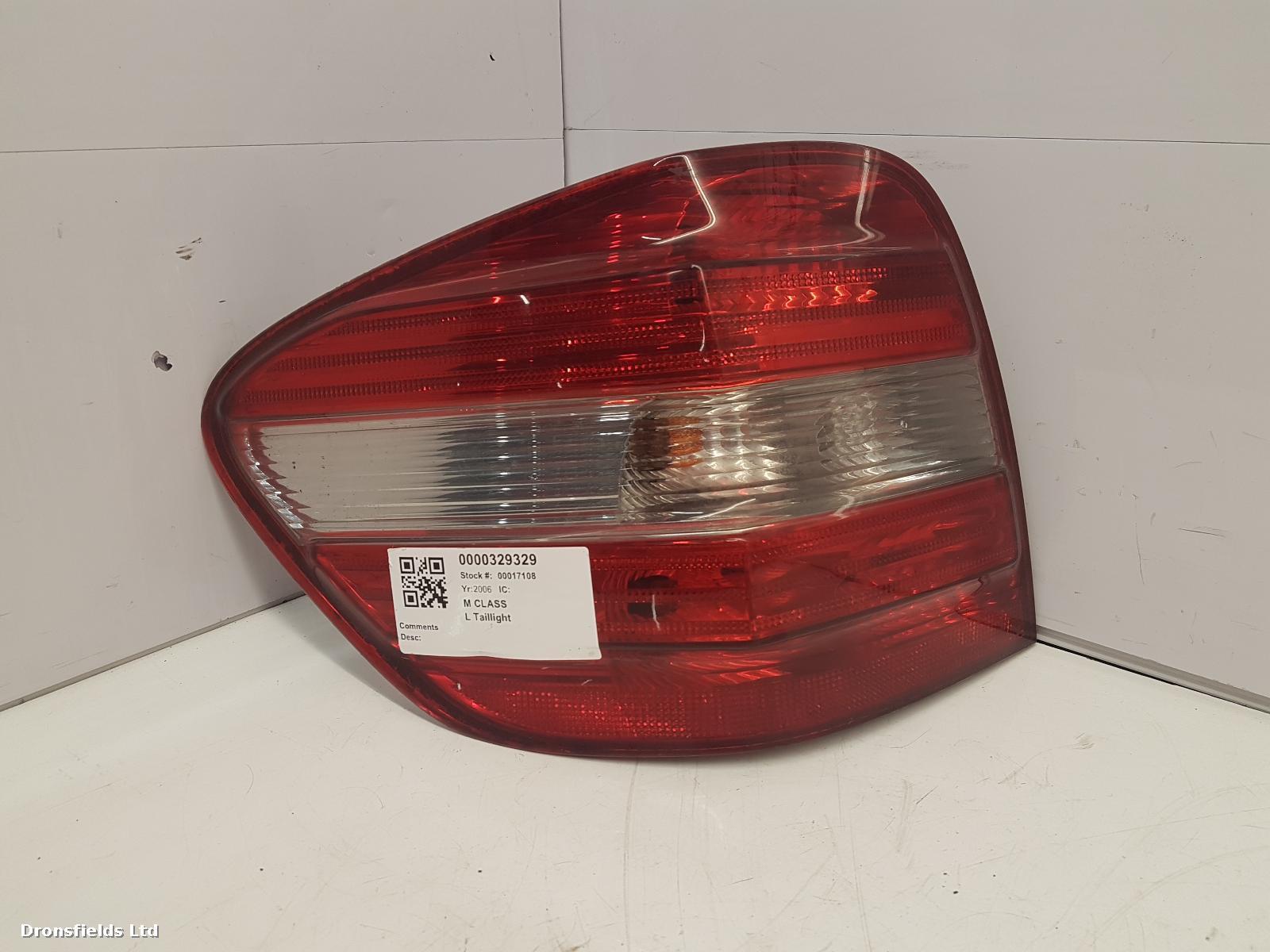 View Auto part L Taillight Mercedes M Class 2006
