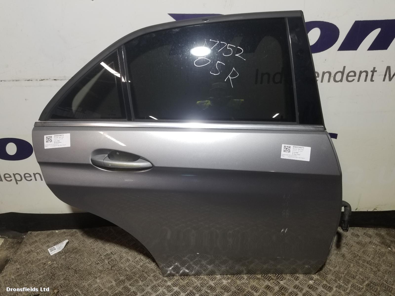 View Auto part R Rear Door Mercedes E Class 2014