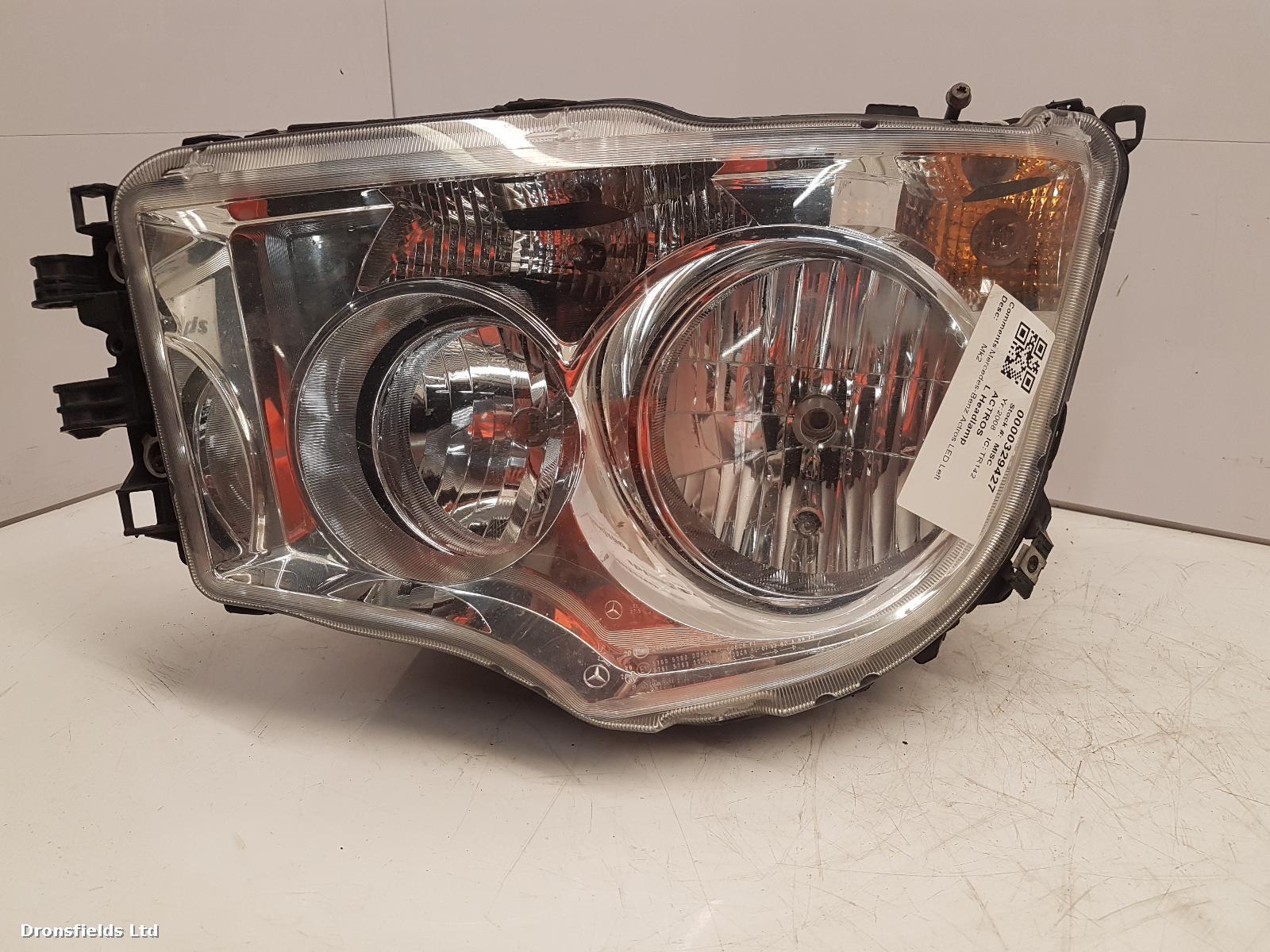 View Auto part L Headlamp Mercedes Actros 2008