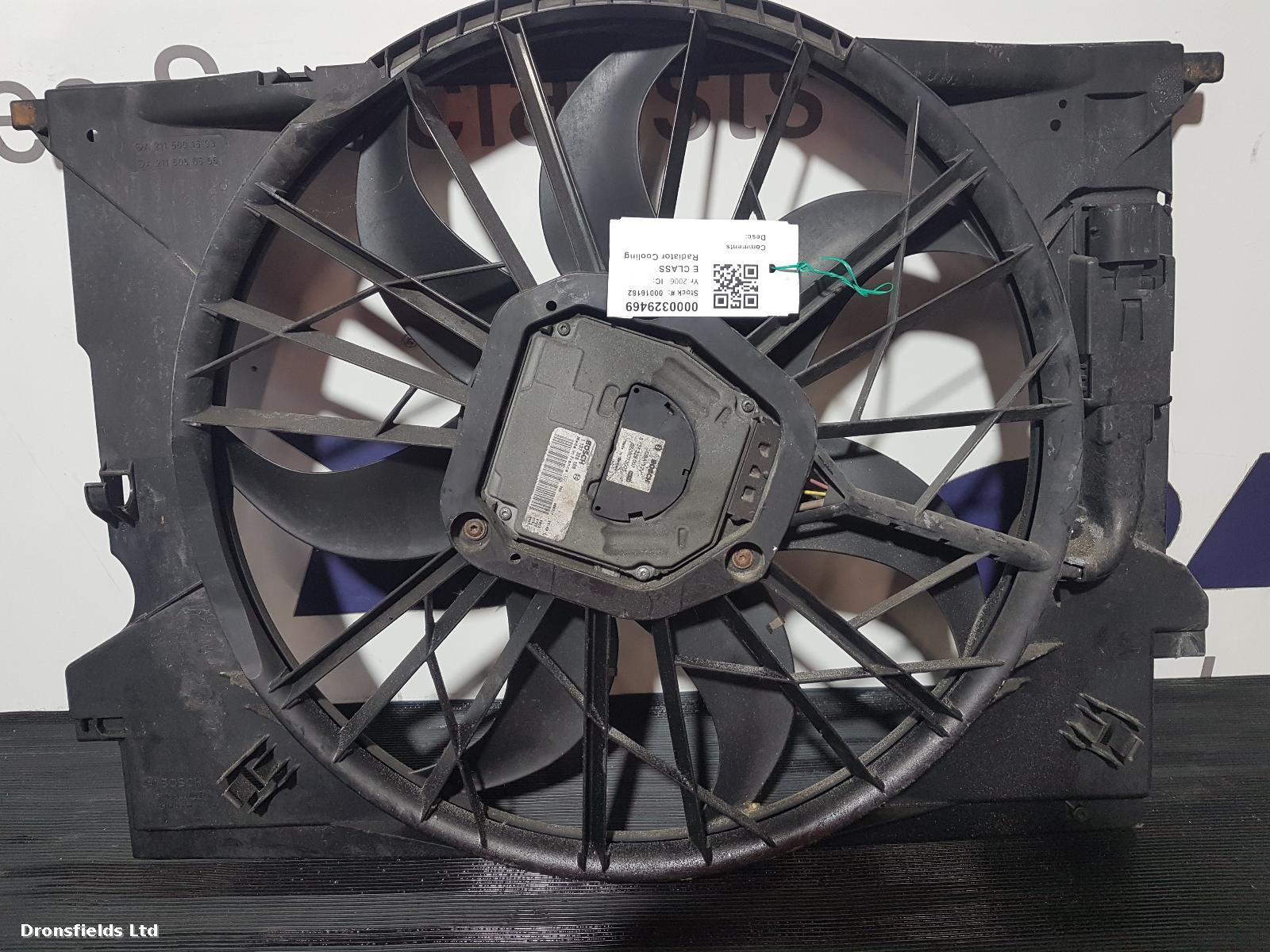 View Auto part Engine Cooling Motor Mercedes E Class 2006