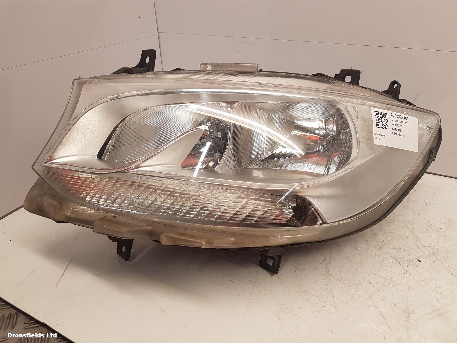 View Auto part L Headlamp Mercedes Sprinter 2020